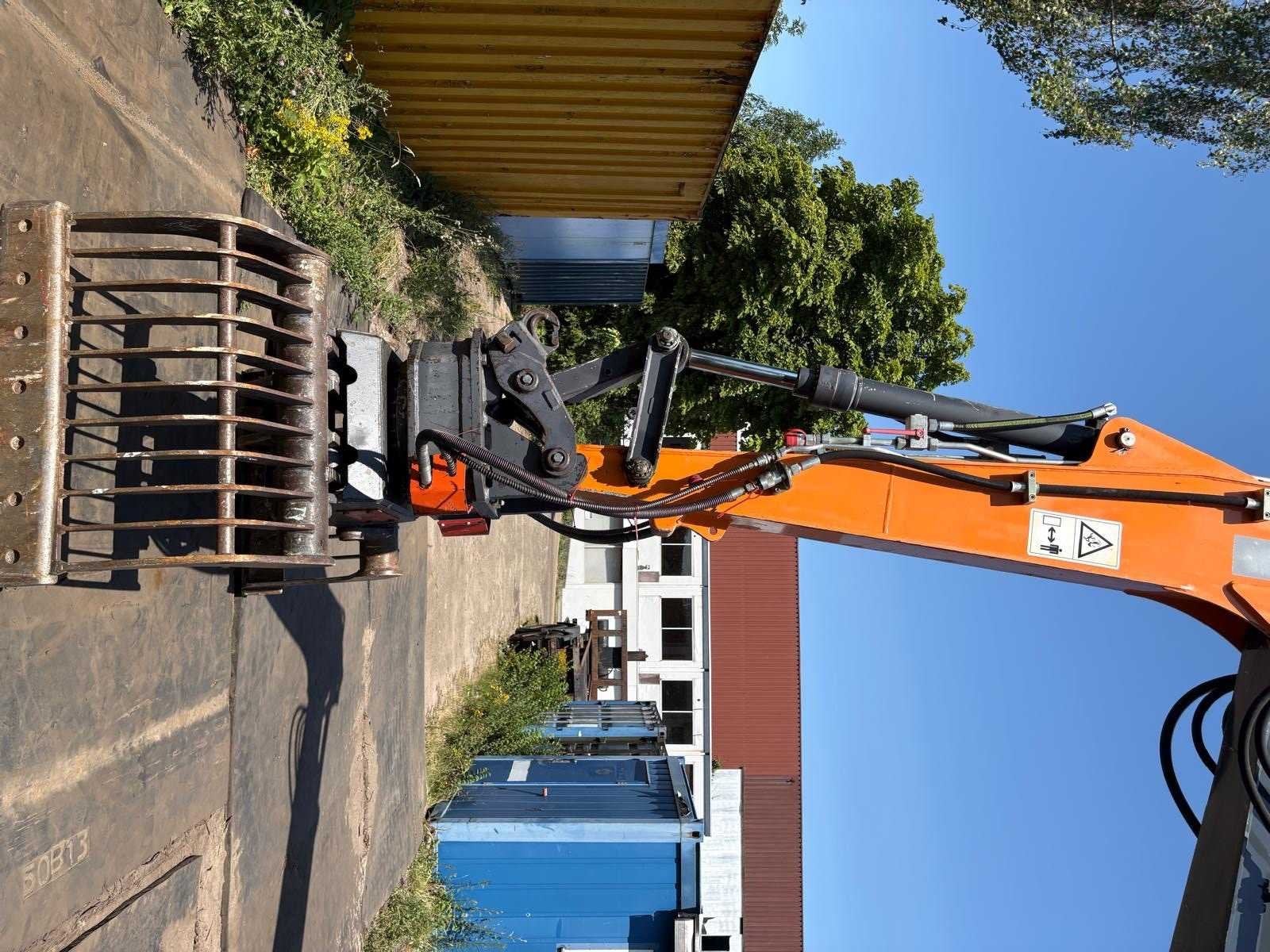 2011 Atlas 180 MH Banden graafmachine, Zakelijke goederen, Graaflaadcombinatie