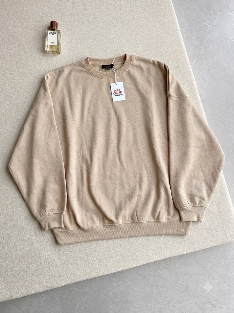 Don't Call Me Jennyfer Oversized Sweater - Maat S, Kleding | Dames, Beige, Nieuw, Ophalen of Verzenden, Don't Call Me Jennyfer