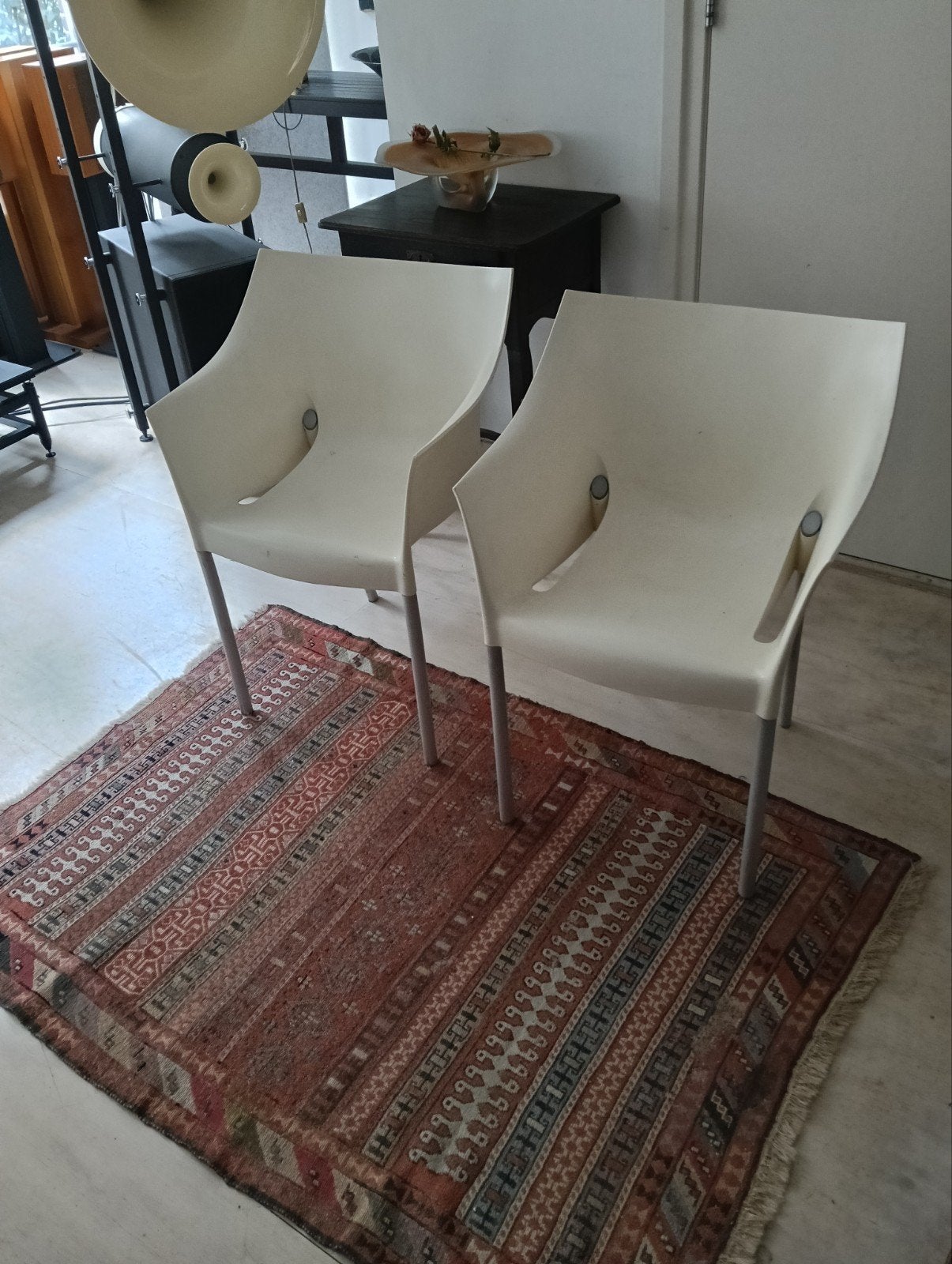 2x  Philip Starck  terrasstoel, Tuin en Terras, Ophalen