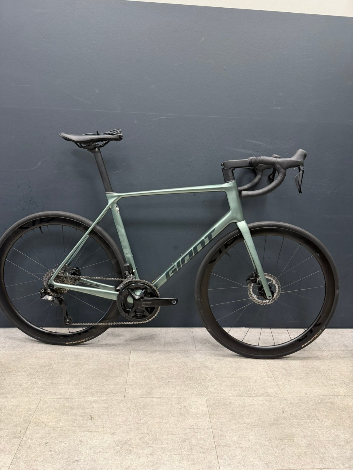 Giant TCR Advanced 0 maat L 105 di2 lakschade, Carbon, Zo goed als nieuw, Meer dan 20 versnellingen, 53 tot 57 cm
