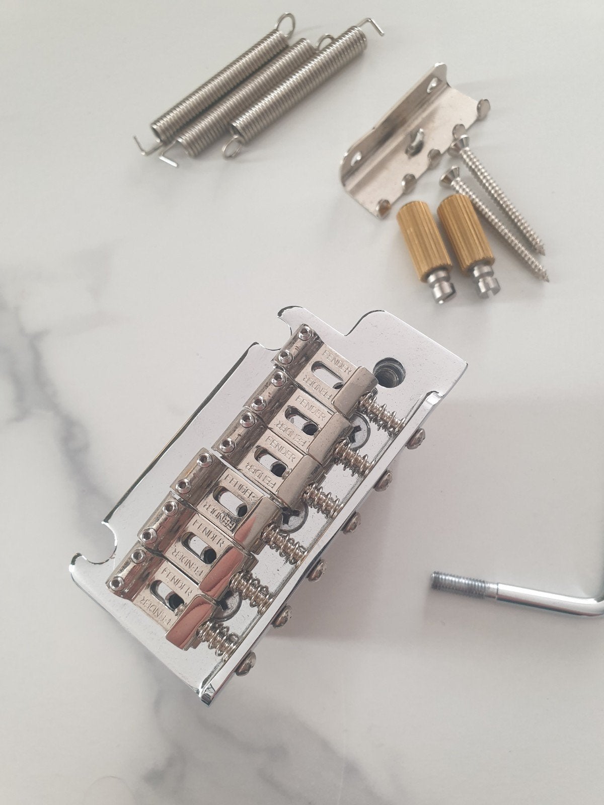 Fender Stratocaster 2 point Tremolo, Ophalen, Gebruikt, Elektrische gitaar