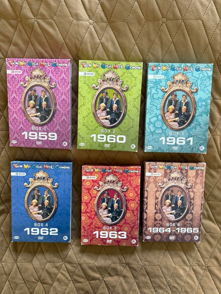 Toen Was Geluk Heel Gewoon - Complete DVD Boxset (11 boxen), Ophalen of Verzenden, Zo goed als nieuw