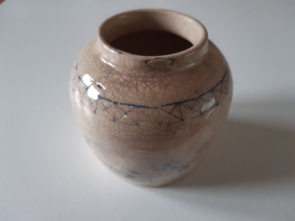Chinese gemberpot van aardewerk, Verzenden