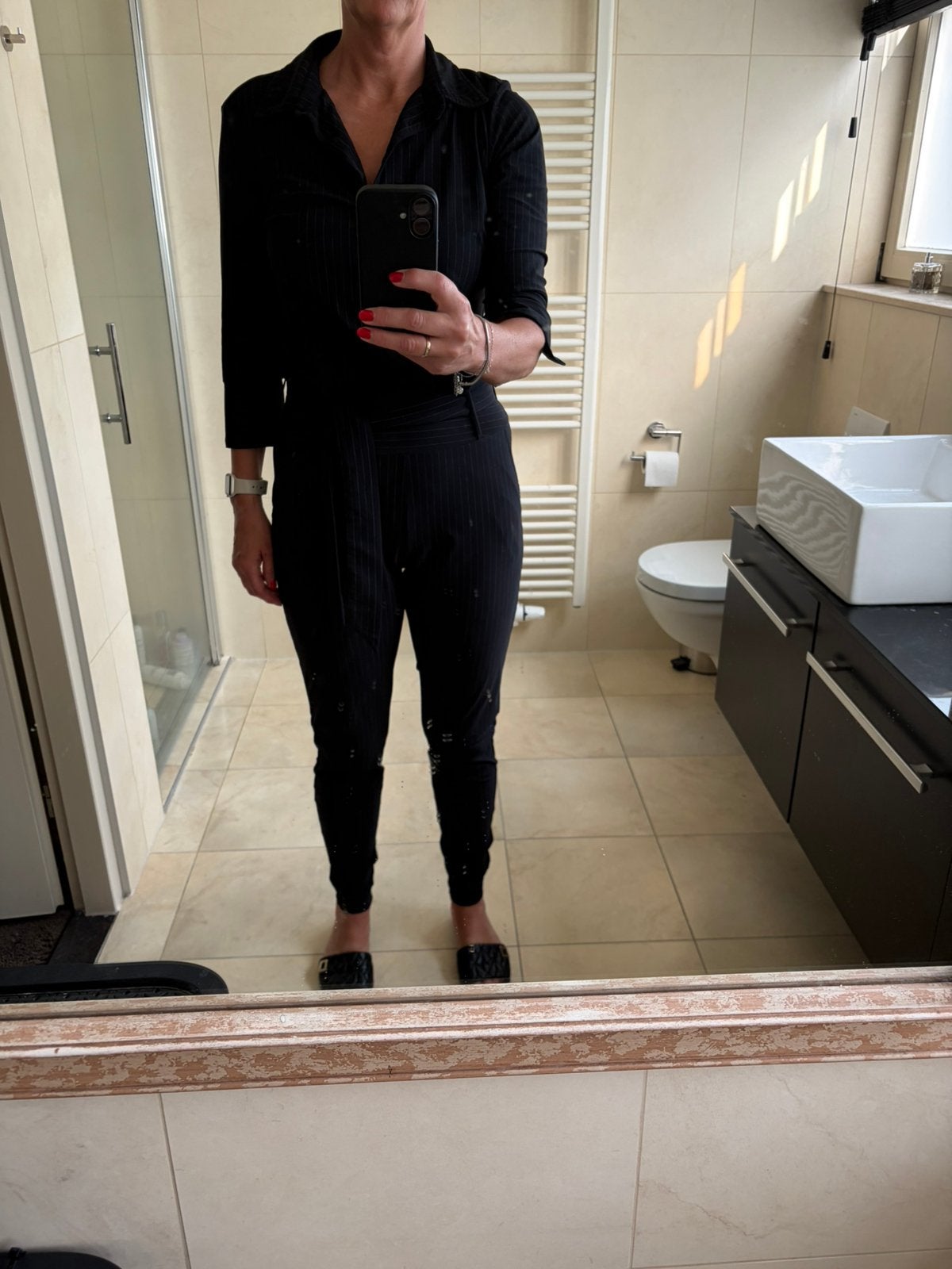 Studio Anneloes jumpsuit S, Zwart, Ophalen of Verzenden, Zo goed als nieuw, Maat 36 (S)