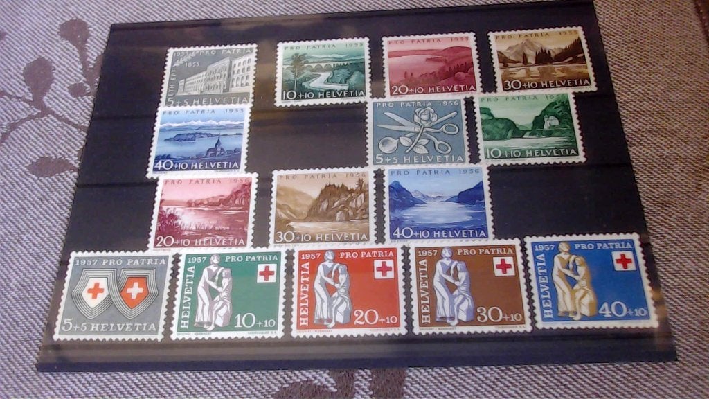 postzegels Zwitserland postfris, Ophalen of Verzenden, Postfris