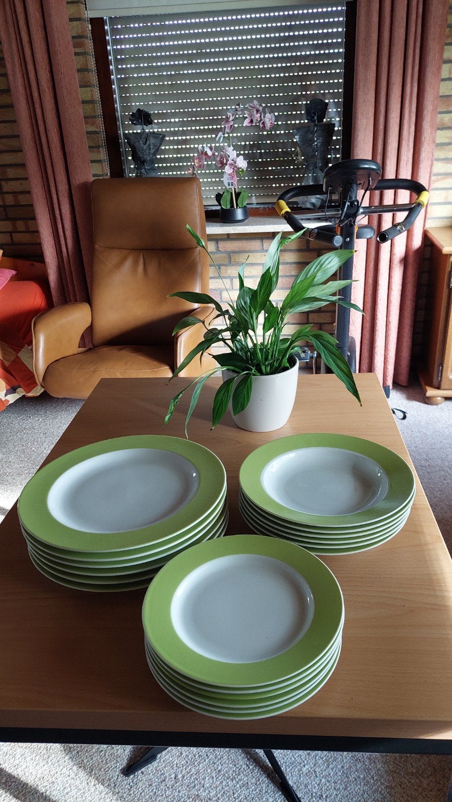 6 platte ,diepe en onbijt borden, Ophalen of Verzenden, Nieuw