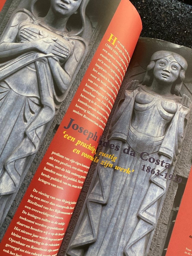 Special over de beeldhouwer Joseph Mendes da Costa., Ophalen of Verzenden, Zo goed als nieuw, Beeldhouwkunst