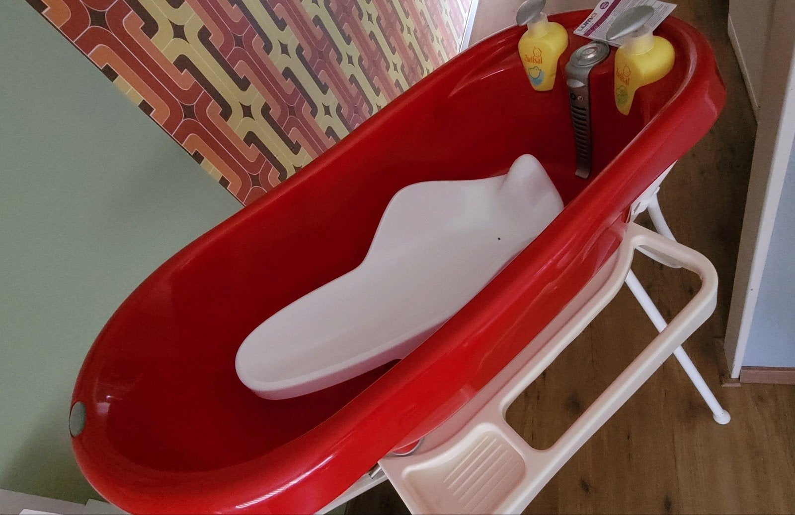 babybadje Bébé-jou, Kinderen en Baby's, Badjes en Verzorging, Ophalen, Gebruikt, Badje, Bébé-jou