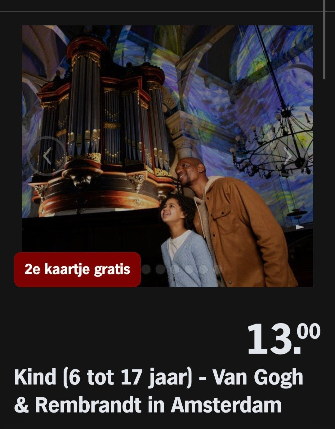 VAN GOGH & REMBRANDT IN AMSTERDAM ♡ 2e kaartje gratis (AH), Overige typen