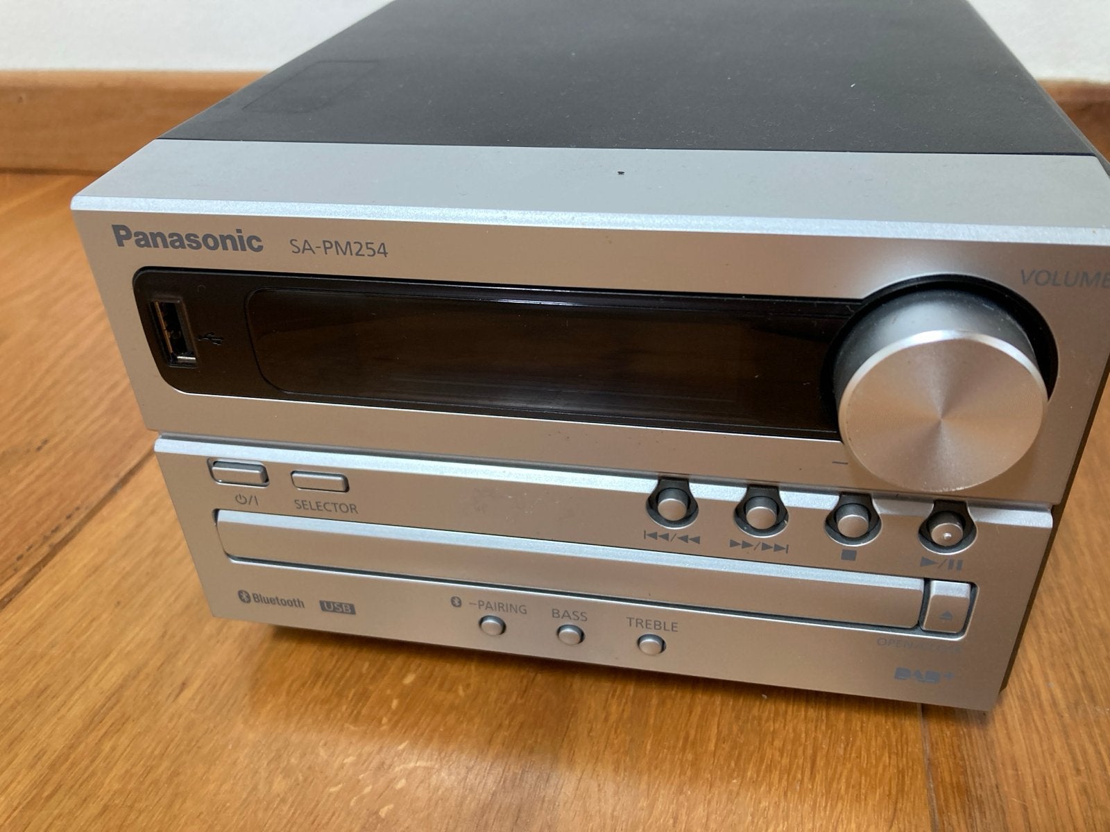 Panasonic SA-PM254 CD Stereo Systeem met Bluetooth, Zo goed als nieuw, Microset, Cd-speler, Ophalen