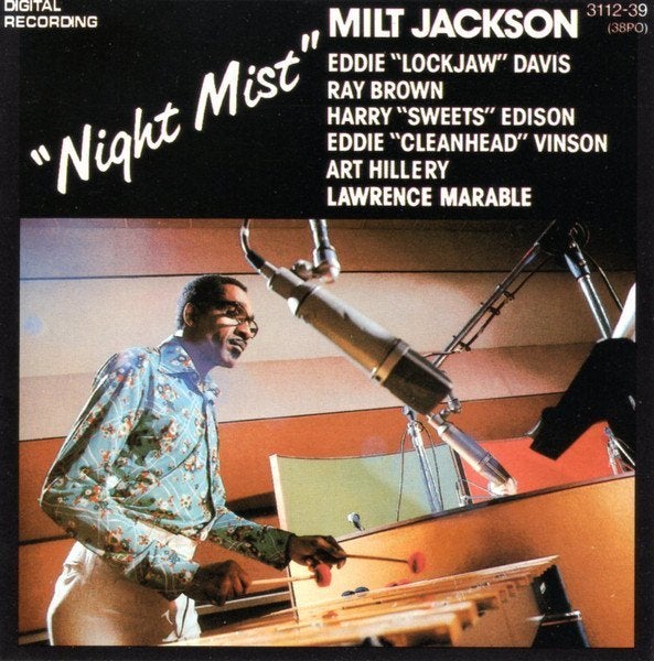 CD Milt Jackson - Night mist (Japan), Ophalen, Gebruikt, Jazz