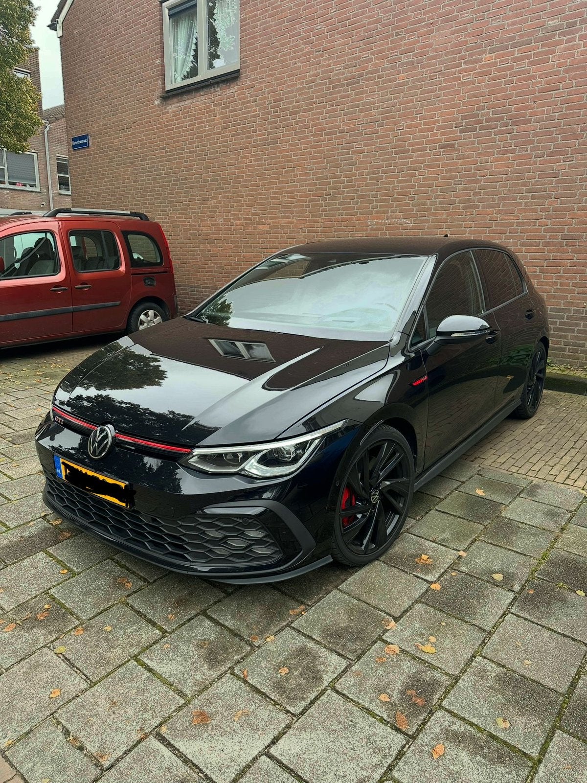 Volkswagen Golf 8 2.0 GTI 245pk 7-DSG 2021 Zwart, Dealer onderhouden, 730 kg, 1363 kg, 4 cilinders