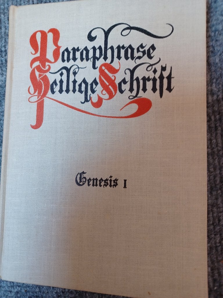 Parafrasen uit de Heilige Schrift, Boeken, Godsdienst en Theologie, Ophalen