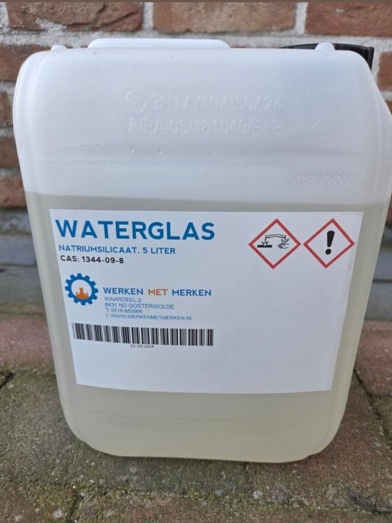 Waterglas / Kiesol 4,5 liter - Natriumsilicaat, Ophalen of Verzenden, Nieuw