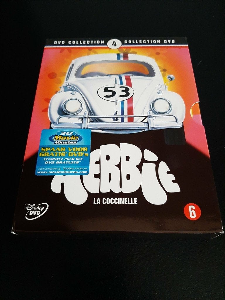 Disney: Herbie - Collector's Edition - 4 dvd's!, Cd's en Dvd's, Dvd's | Komedie, Gebruikt, Klassieker, Alle leeftijden, Engels
