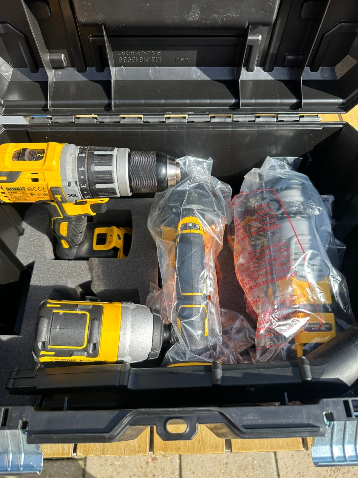 De walt set compleet met accessoires, Ophalen, Zo goed als nieuw