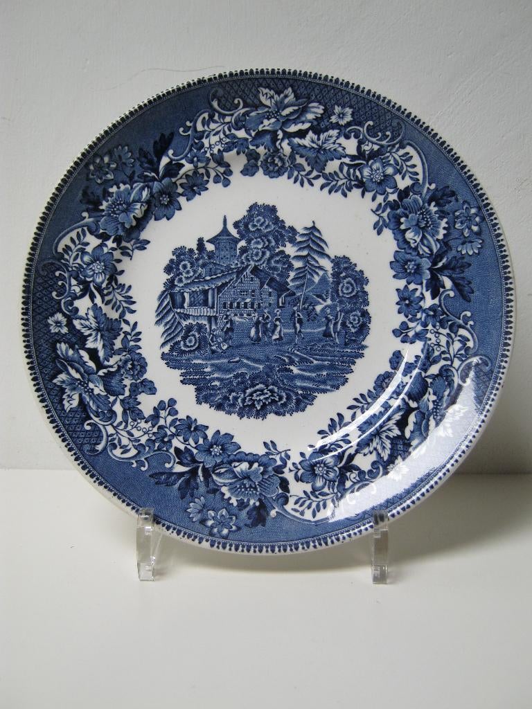Avon cottage Royal Tunstall ontbijtbord Staffordshire, Antiek en Kunst, Antiek | Servies los, Ophalen of Verzenden
