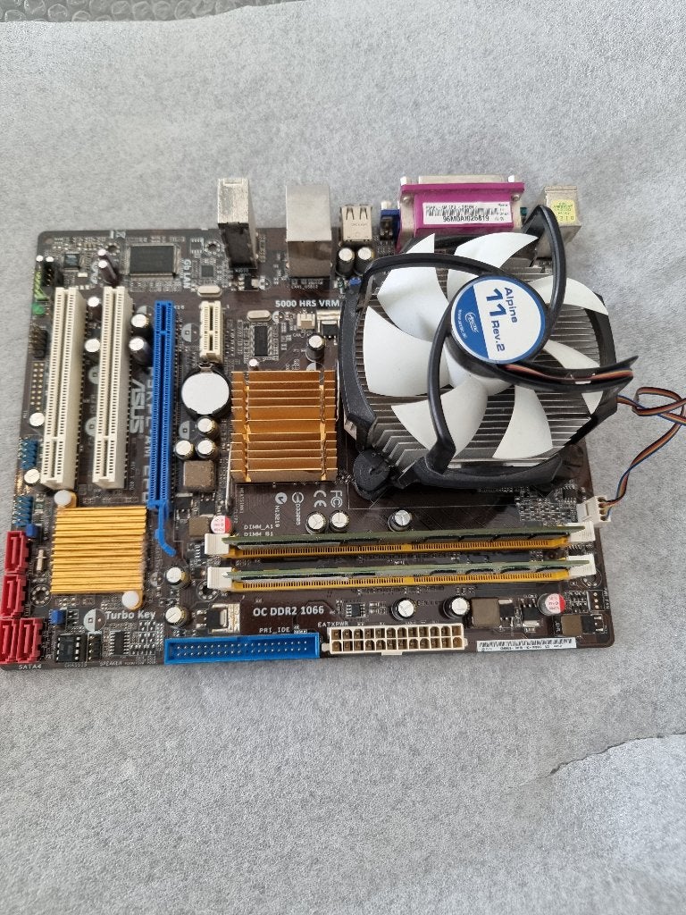 moederbord asus p5kpl-am epu, Computers en Software, Moederborden, Ophalen, Gebruikt, Socket 775, Intel