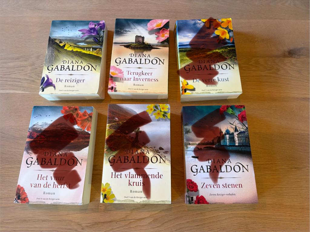 Reizigers Outlander boekenserie van Diana Gabaldon, Ophalen of Verzenden, Gelezen