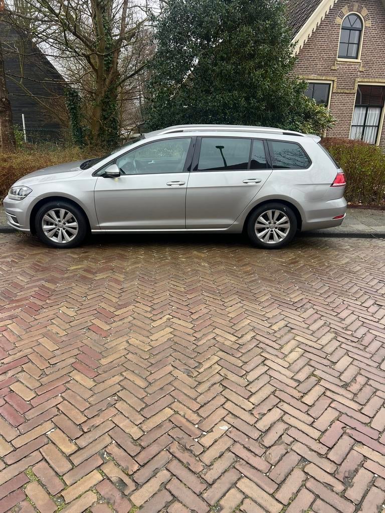 Volkswagen Golf Variant 1.6 TDI 115pk 7-DSG 2019 Grijs, 4 cilinders, Origineel Nederlands, Stationwagon, Diesel