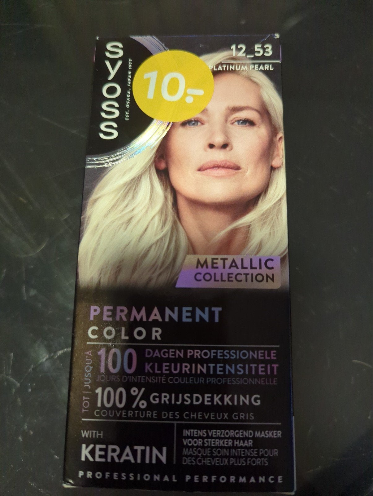 Syoss Permanent Color 12_53 Platinum Pearl Haarverf, Ophalen of Verzenden, Nieuw, Overige typen