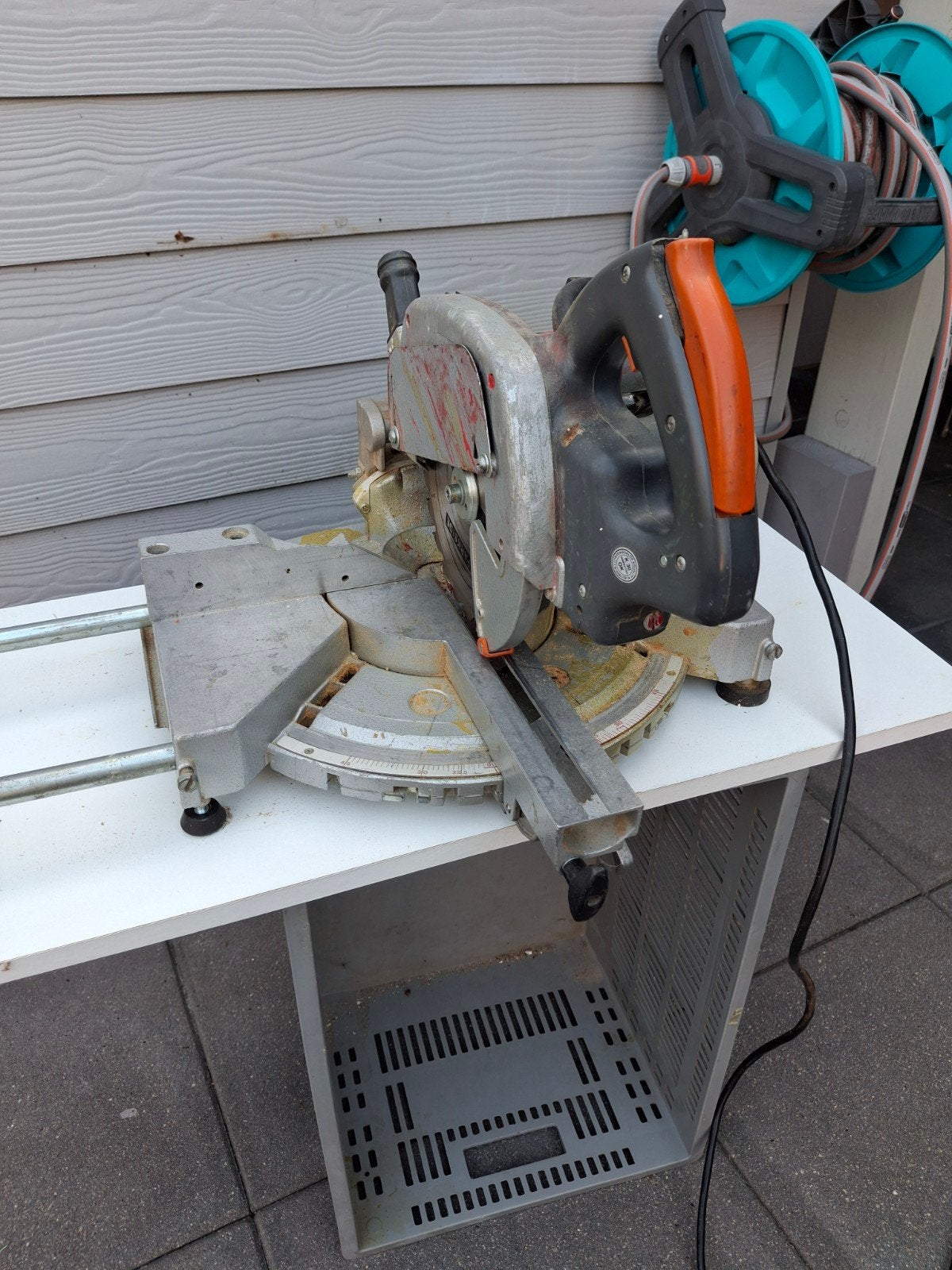 Gebruikte elu Afkortzaag - PS 174, 1200W, Doe-het-zelf en Verbouw, Ophalen, Gebruikt, 70 mm of meer, PS