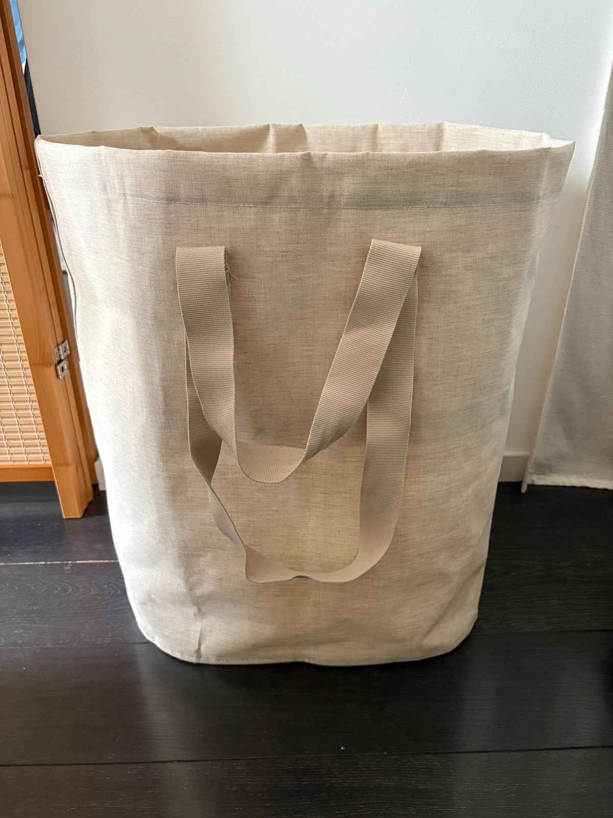 IKEA PURRPINGLA Waszak/Wasmand 100L - Beige, Huis en Inrichting, Ophalen of Verzenden, Zo goed als nieuw, Beige, Overige typen