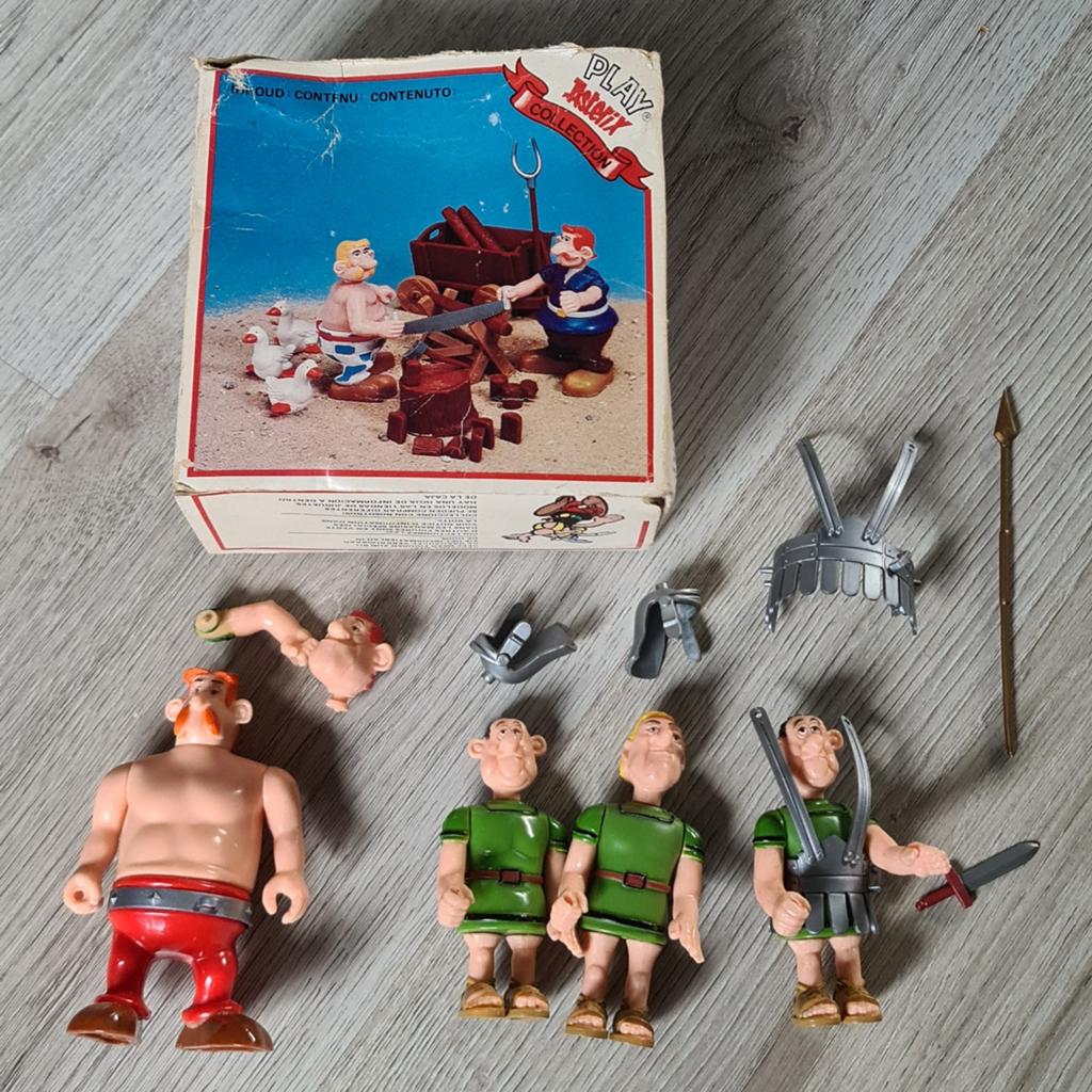 Play Asterix collection figuren poppetjes Toycloud, Verzamelen, Ophalen of Verzenden, Asterix en Obelix, Gebruikt, Beeldje of Figuurtje