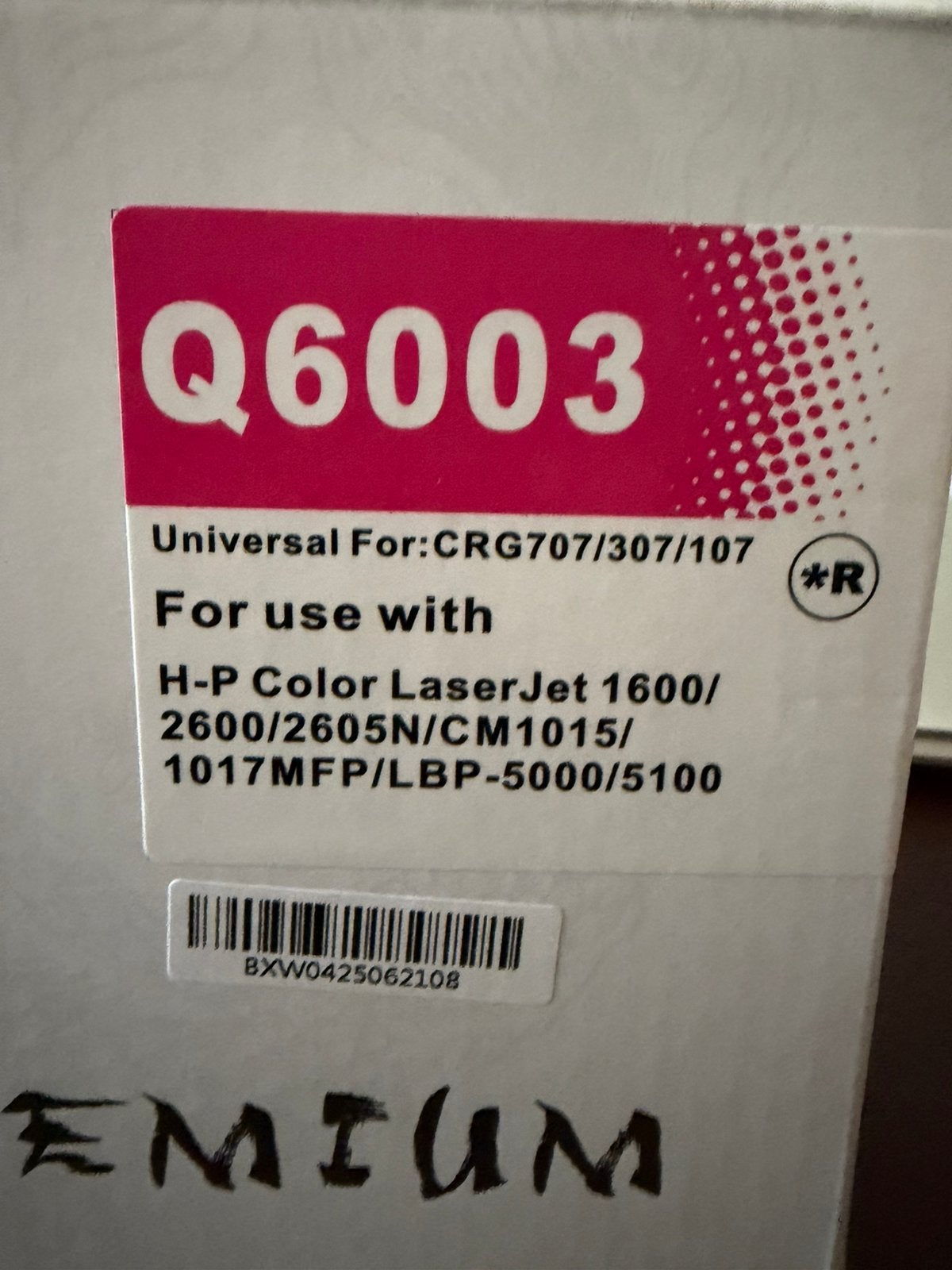 Hp toner magenta nieuw in doos, Ophalen of Verzenden, Nieuw, Toner