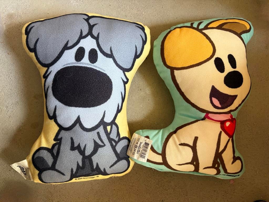 Woezel en Pip kussens, Ophalen of Verzenden, Gebruikt, Meerkleurig, Hond