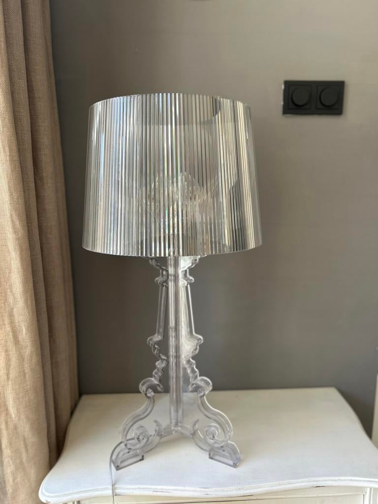 Transparante Kartell  lamp met lampjes, Ophalen of Verzenden, Zo goed als nieuw