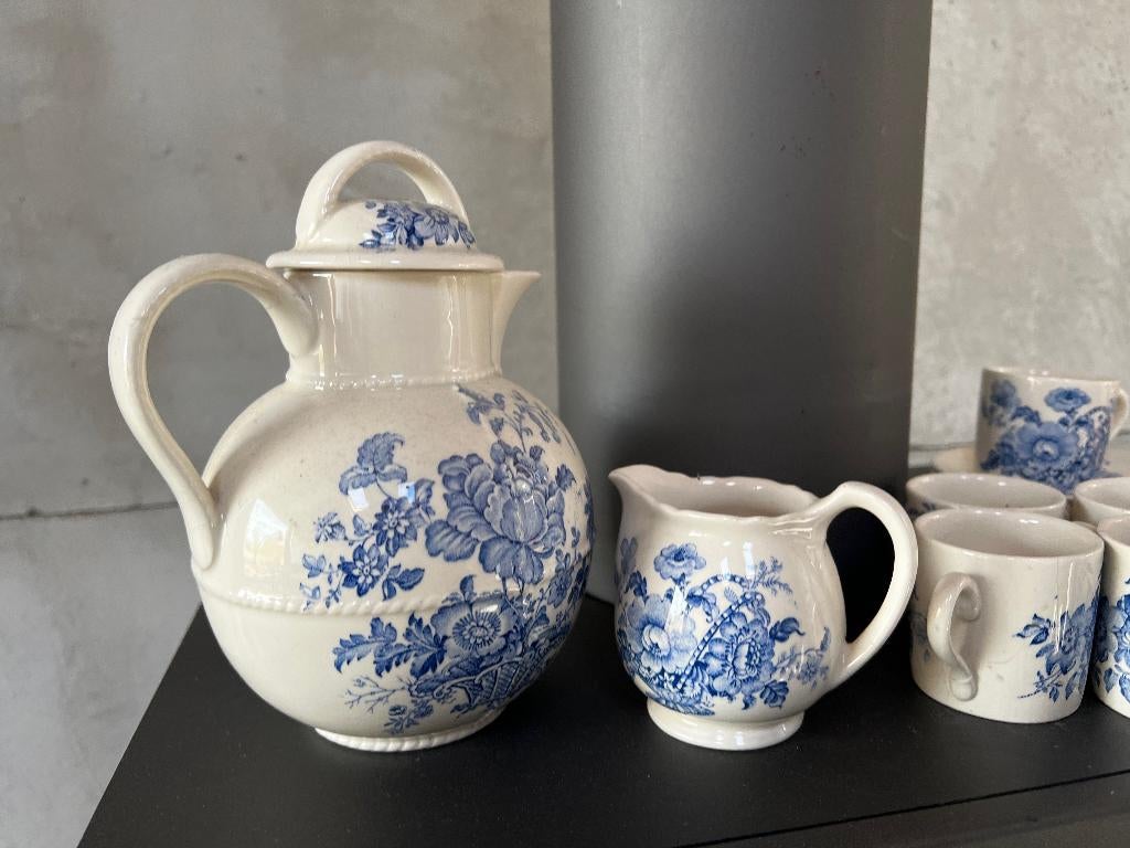 crown devon thee serviesje, Antiek en Kunst, Antiek | Servies compleet, Ophalen of Verzenden