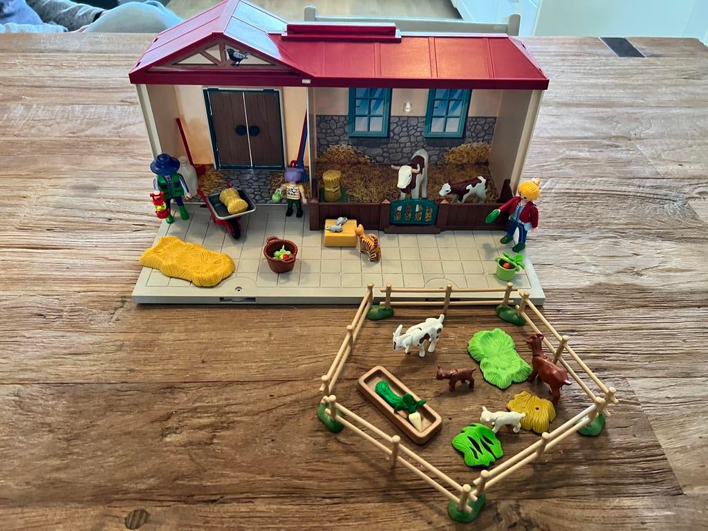 Playmobil meeneemboerderij - 4897, Ophalen, Zo goed als nieuw