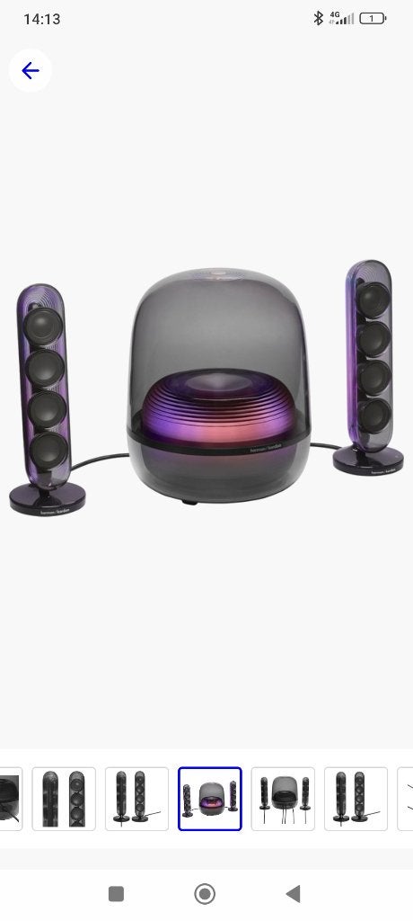 Harman kardon soundsticks 5, Ophalen of Verzenden, Zo goed als nieuw, Surroundset, Harman Kardon