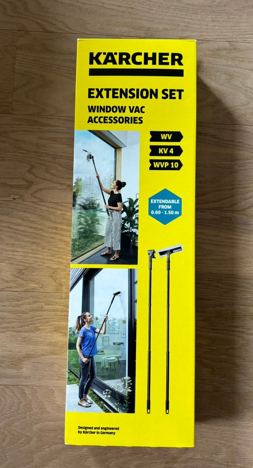 NIEUW - Kärcher verlengsteelset voor de Window vac, Huis en Inrichting, Ophalen of Verzenden, Overige typen