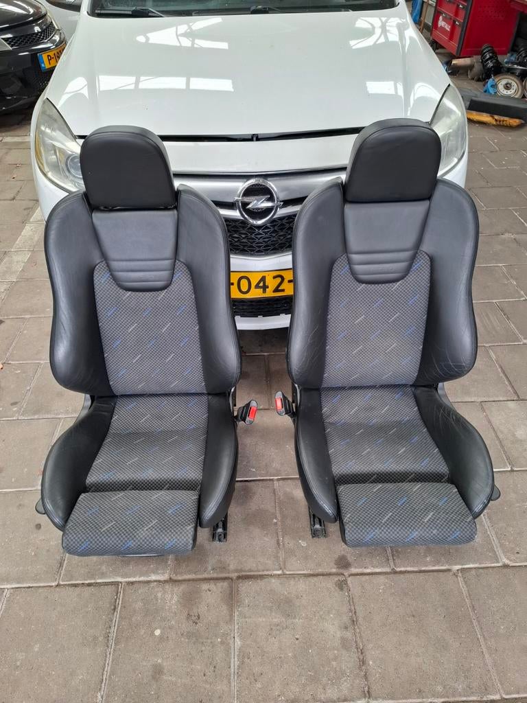 Nette half leder recaro interieur van een opel astra g opc2., Auto-onderdelen, Ophalen of Verzenden, Nieuw, Opel