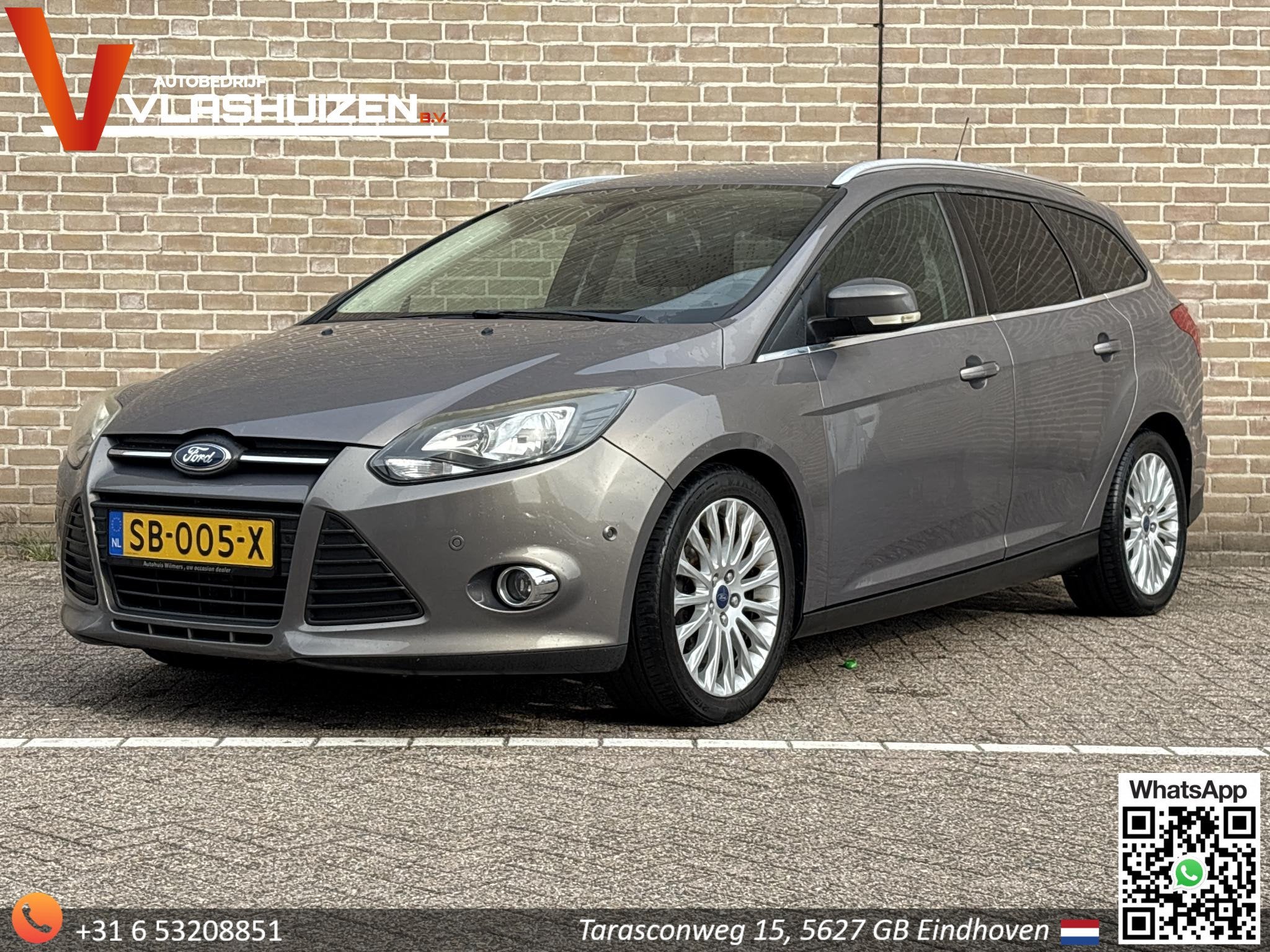 Ford Focus Wagon 1.0 EcoBoost Trend | Climate | PDC |, Auto's, Euro 5, Gebruikt, Bruin, Handgeschakeld