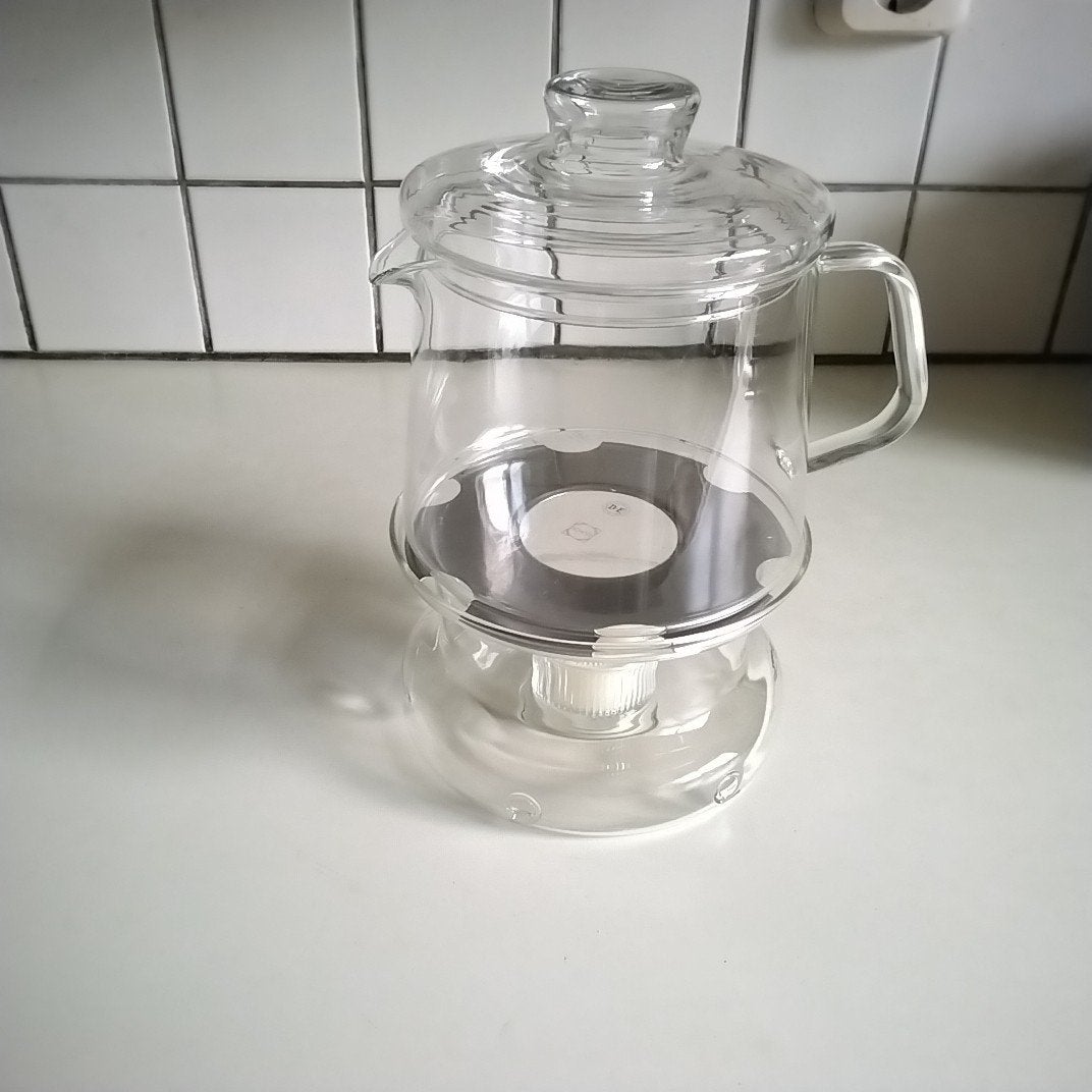 Pickwick douwe egberts glazen theepotten en rechauds, Ophalen of Verzenden, Glas, Overige stijlen, Overige typen