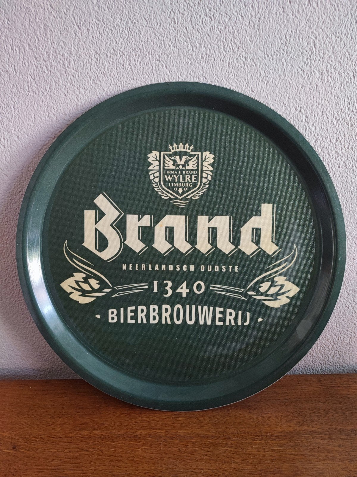 Vintage Brand Bierbrouwerij dienblad, Ophalen of Verzenden, Zo goed als nieuw, Overige typen, Brand