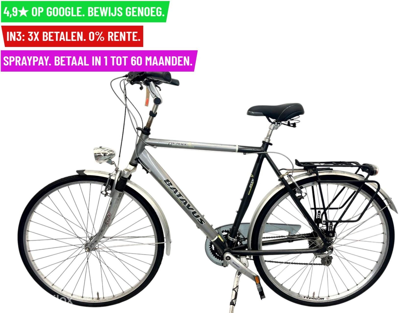 Herenfiets Batavus Ontrack 28"/57cm/24ver - Garantie/Leverin, 9713 Bv Groningen, Batavus, Facebikenl@gmail.com, 53 tot 57 cm