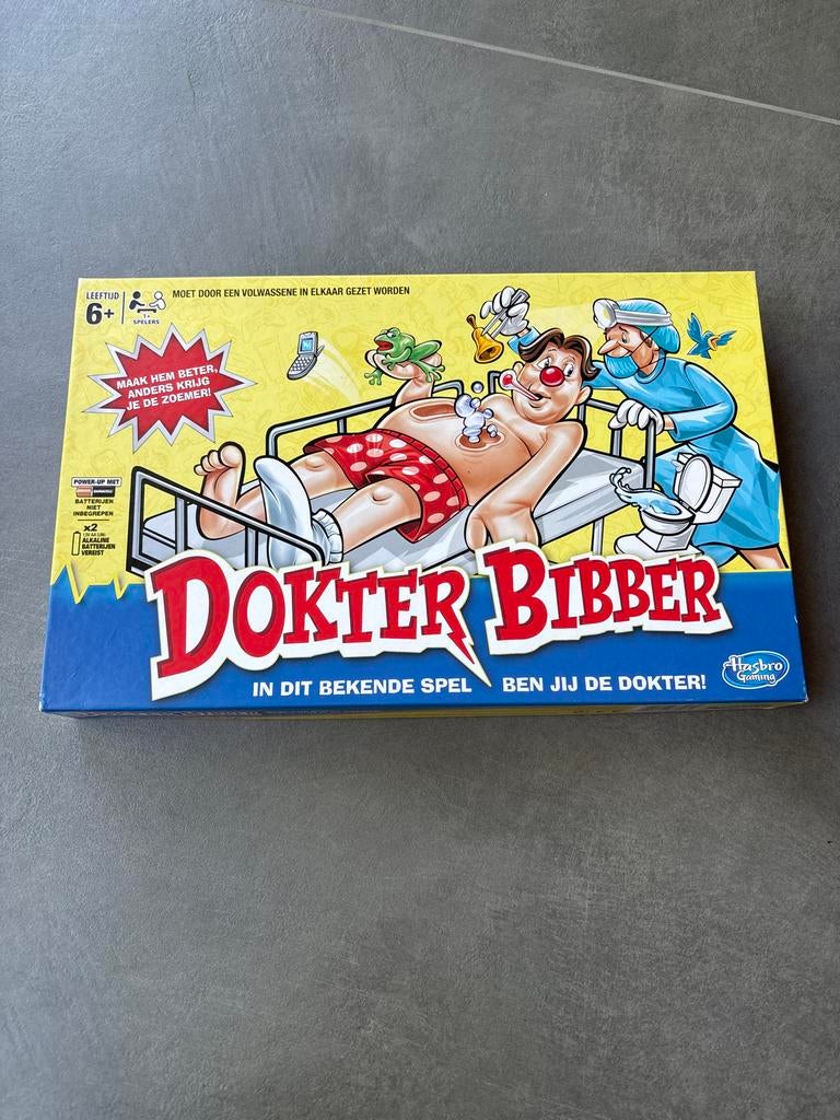 Dokter Bibber spel, Kinderen en Baby's, Speelgoed | Overig, Gebruikt, Ophalen of Verzenden