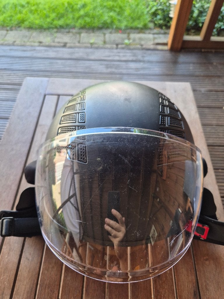 Vinz helm, Fietsen en Brommers, Brommerhelmen, Ophalen of Verzenden, Gebruikt, Small, Vinz