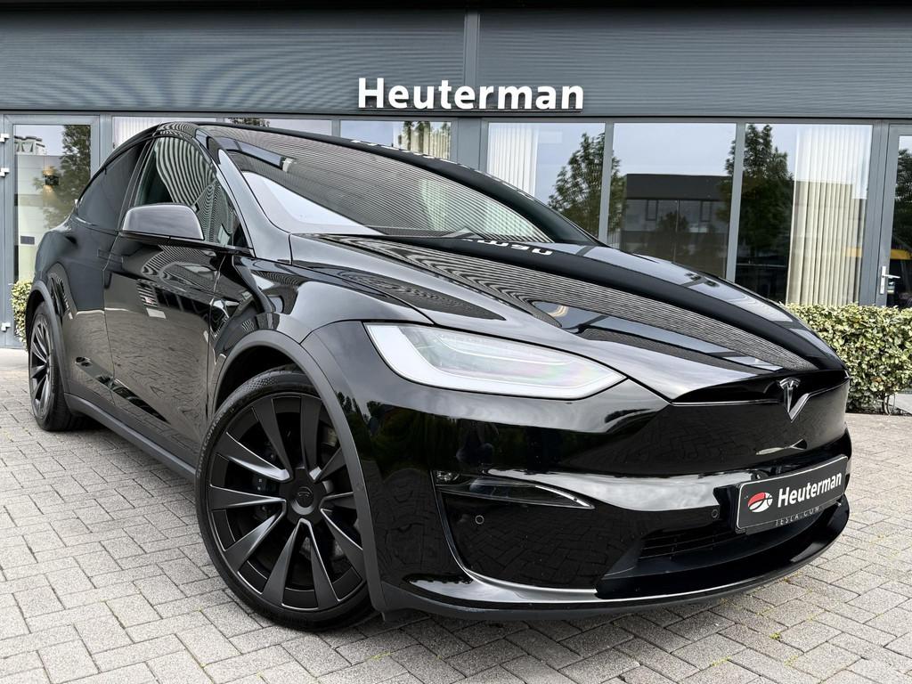 Tesla Model X Plaid 1020PK AWD 6p. 100kWh Yoke/ Full Options, Automaat, Model X, Gebruikt, 100 kWh