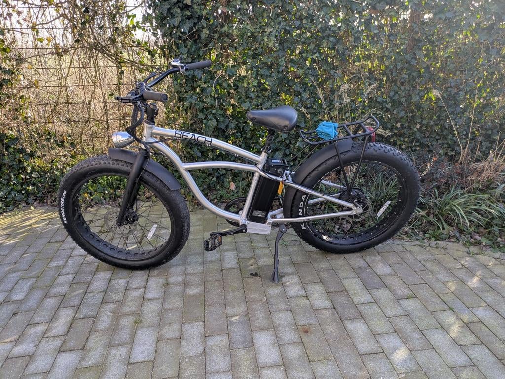 Bad Bike elektrische beach cruiser 26 inch, 48V 13Ah accu, Ophalen, Gebruikt, 50 km per accu of meer, Overige merken