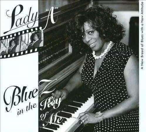 CD Lady A – Bluez In The Key Of Me , Blues, Ophalen of Verzenden, Zo goed als nieuw, Blues, Album