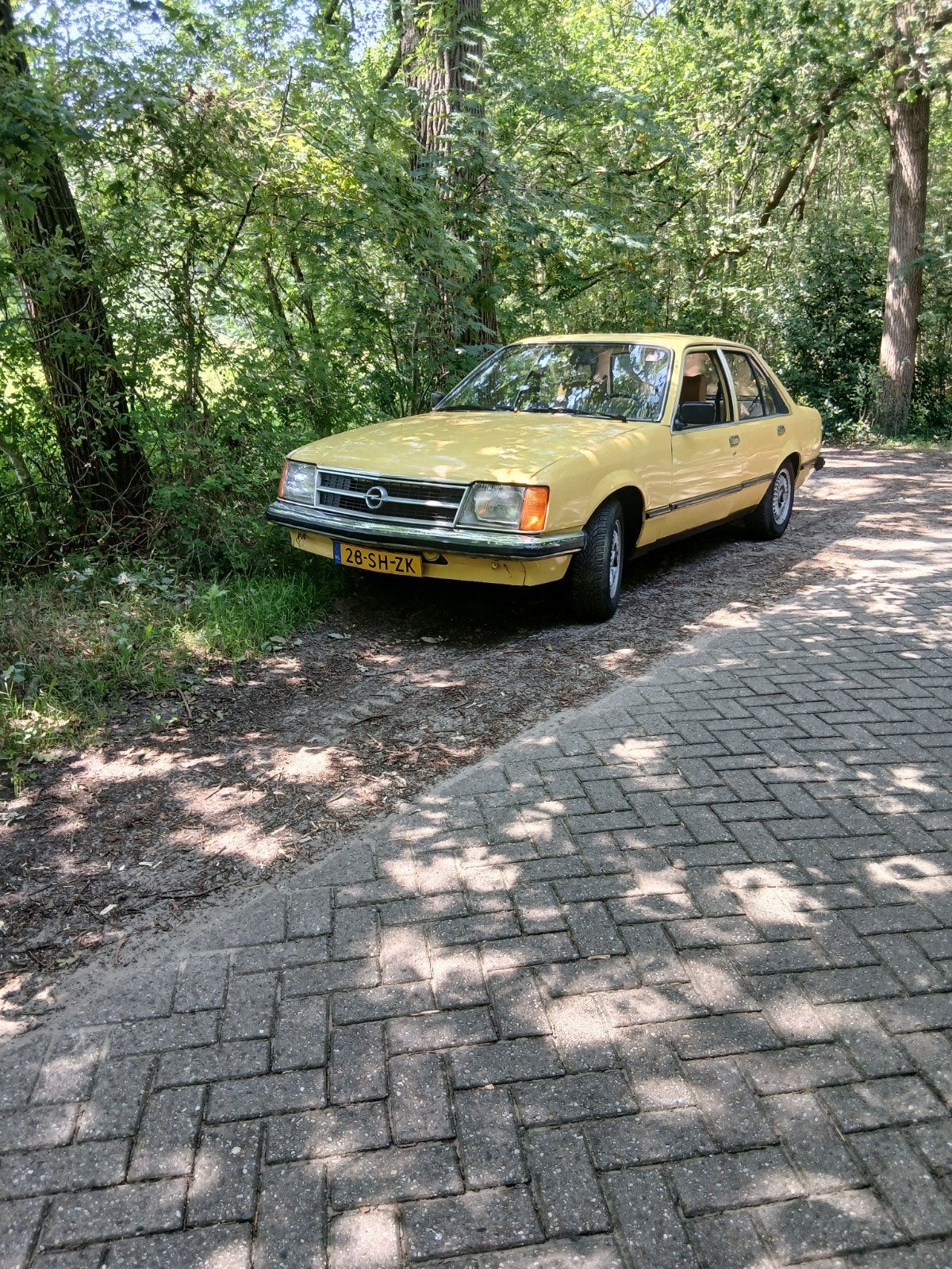 Opel Commodore 2.5 S 1980 Geel, Auto's, Opel, Achterwielaandrijving, Geel, 115 pk, Particulier