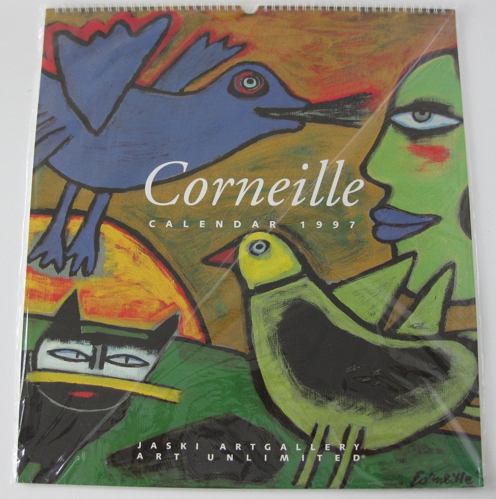 Kalenderposters 12 stuks Corneille 1997 compleet, Vierkant, Nieuw, Ophalen of Verzenden, A1 t/m A3