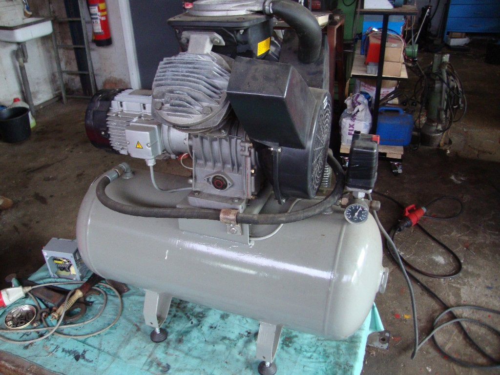 Atlas Copco compressor, 100 liter of meer, Ophalen, Gebruikt, 6 tot 10 bar