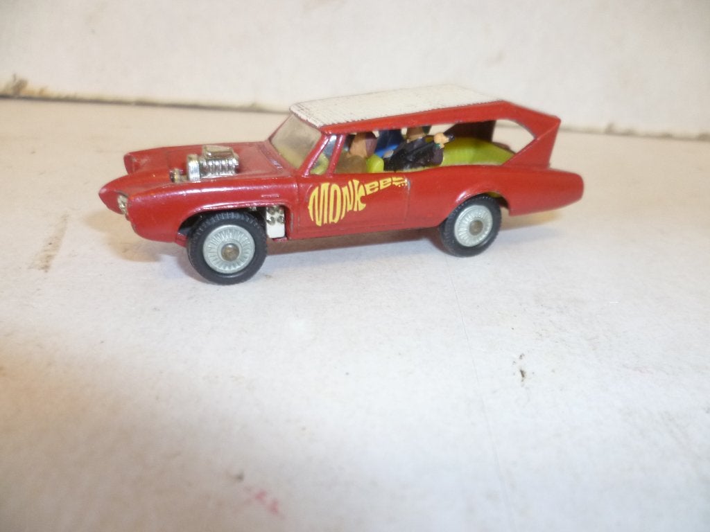 Husky Monkee Mobile 8cm lang 1:87 60er jaren tv serie auto, Ophalen of Verzenden, Zo goed als nieuw, Film, Beeldje, Replica of Model