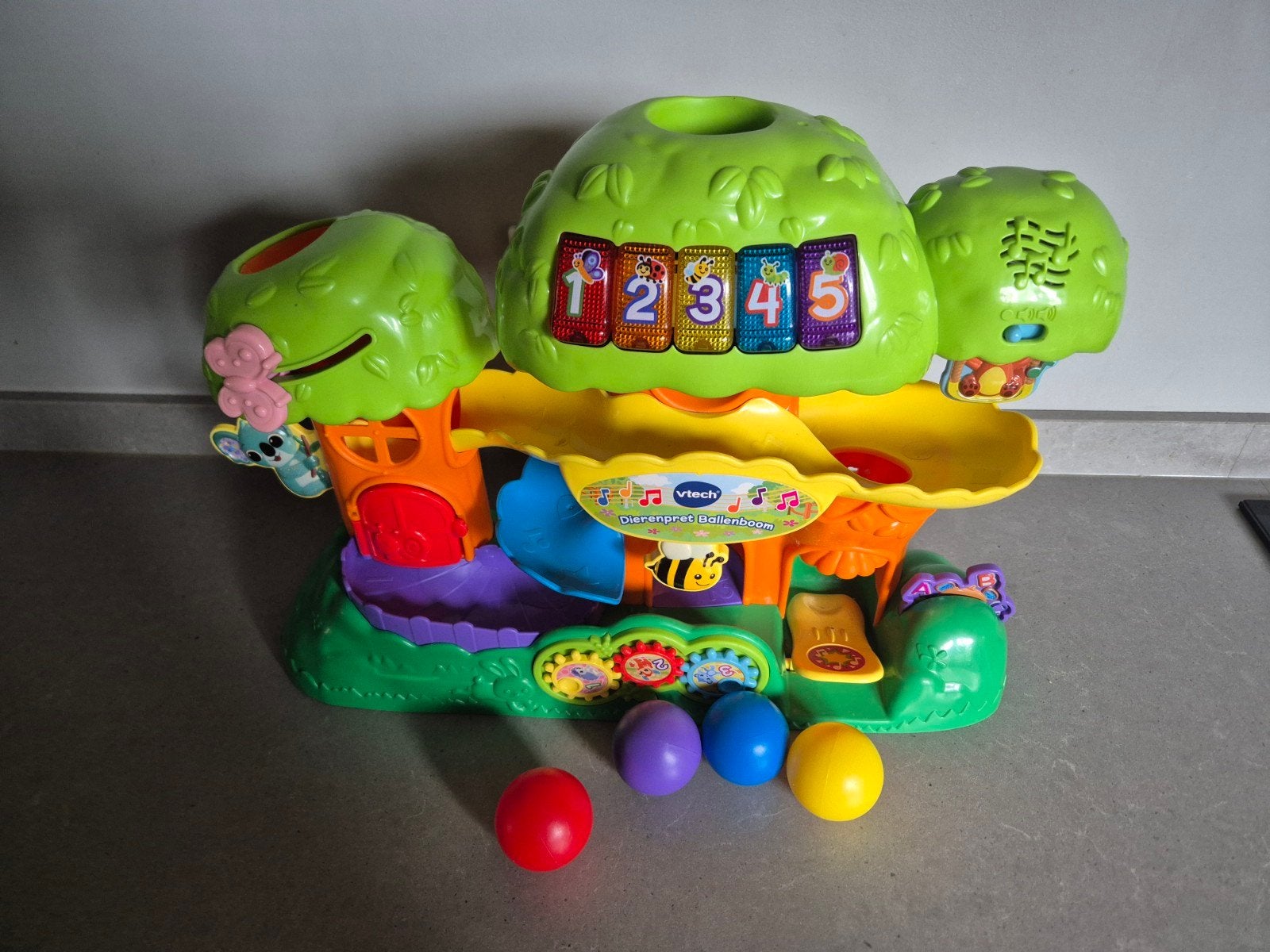 VTech Dierenpret ballenboom, Ophalen of Verzenden, Gebruikt, Overige typen, Met licht